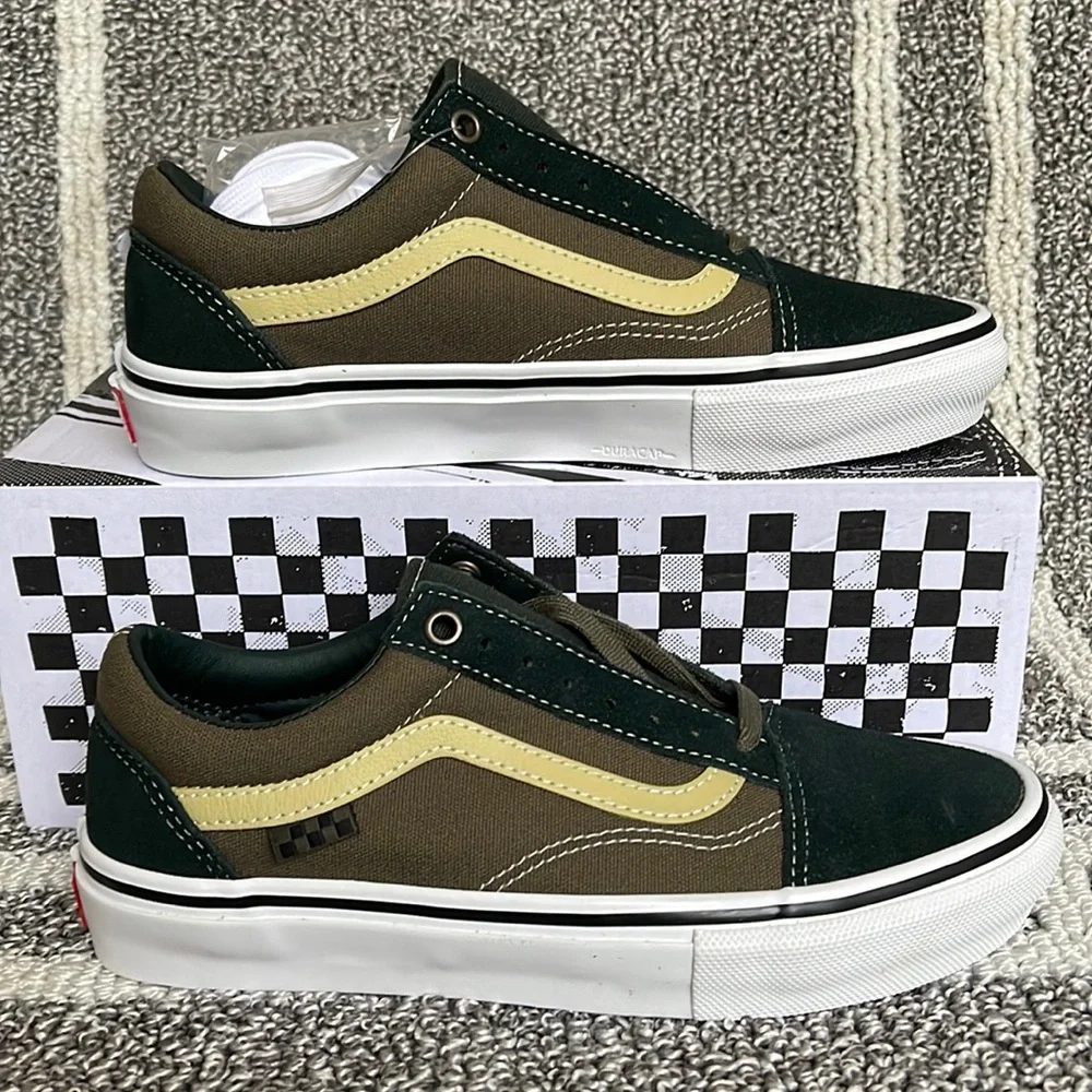 Vans Skate Old Skool Scarab/Military WMNS - Picture 1 of 16
